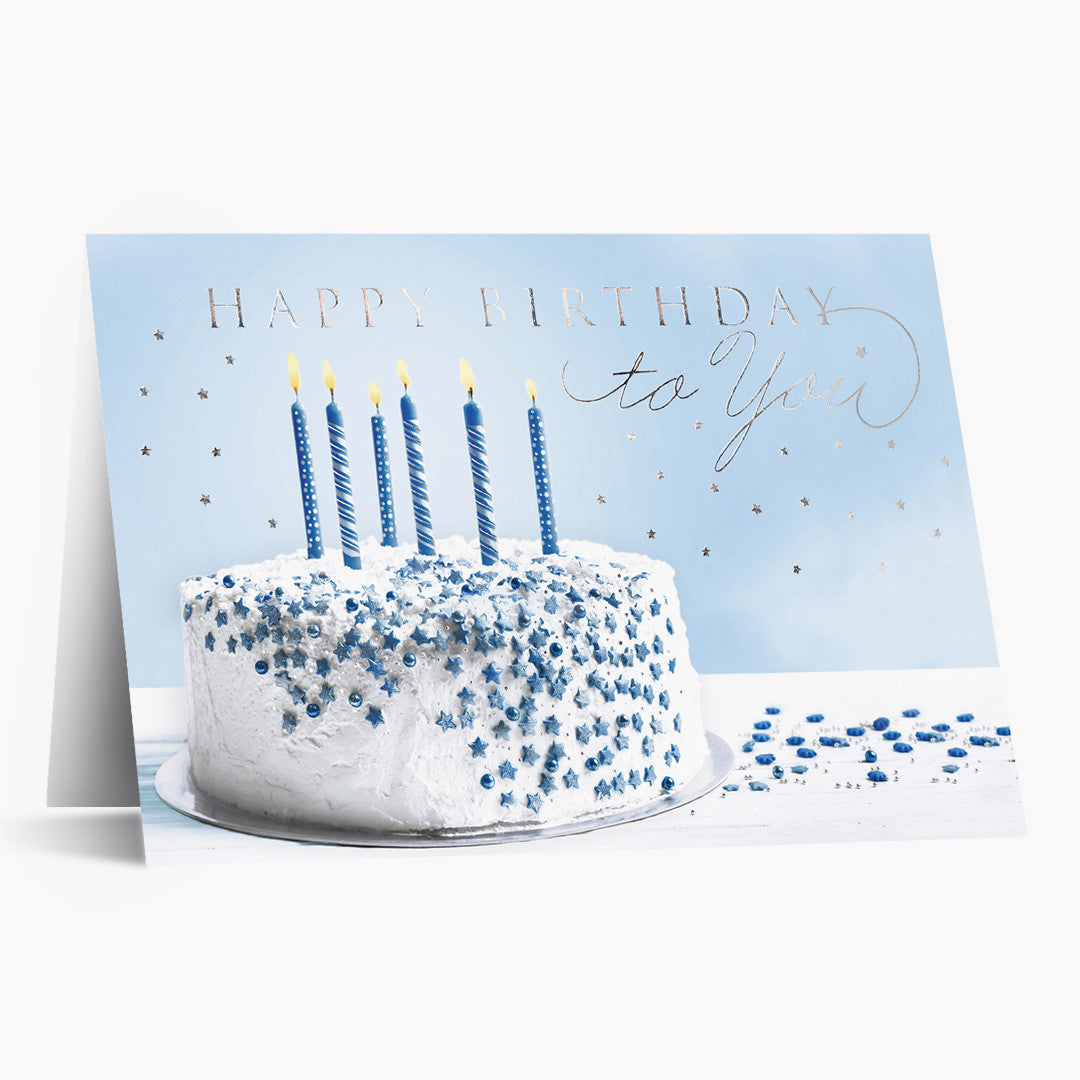 Birthday in Blue