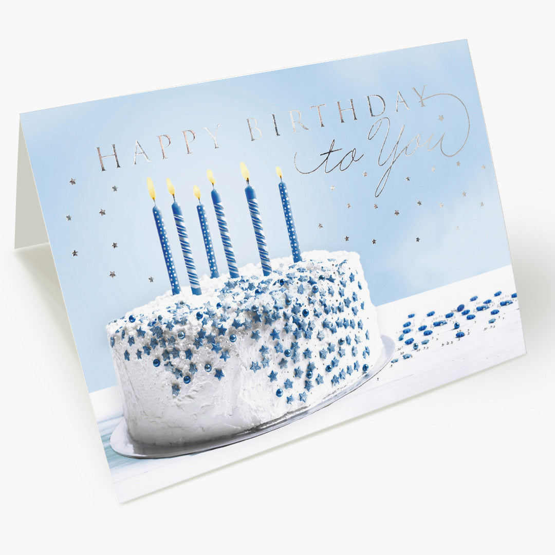 Birthday in Blue