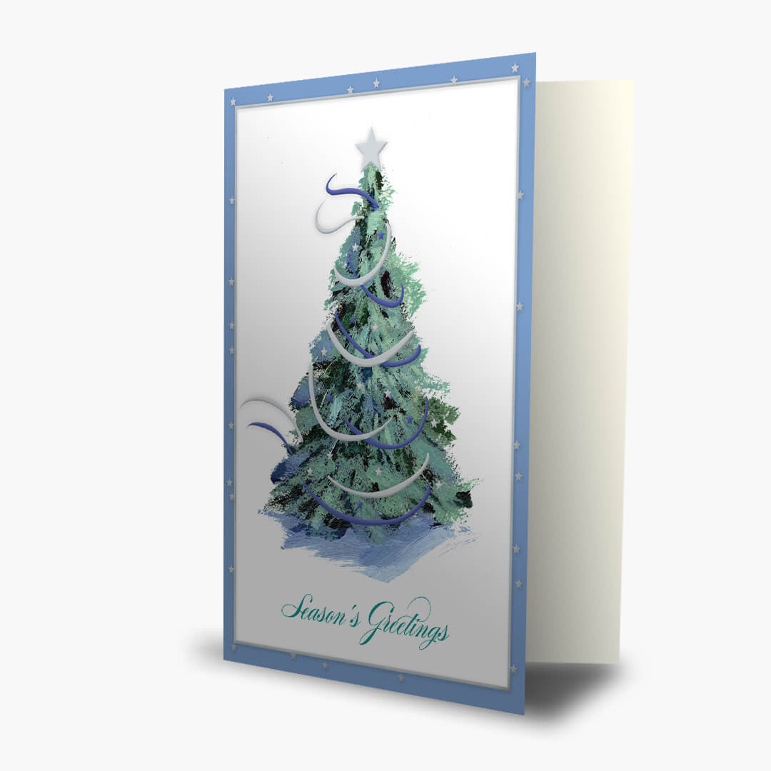 Silver and Blue
