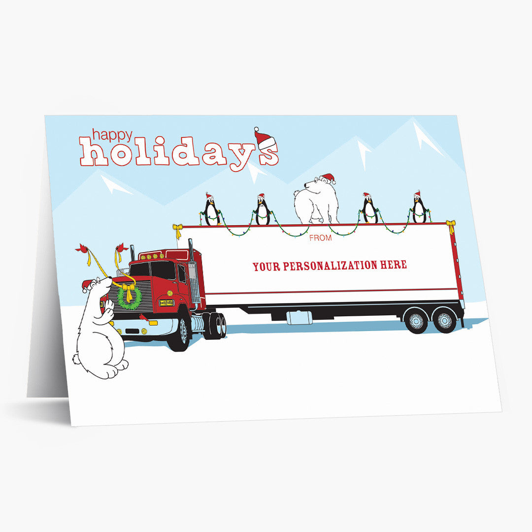 Ready for Christmas 18 Wheeler
