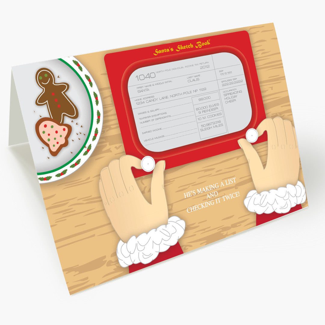 Santa's Sketch Book
