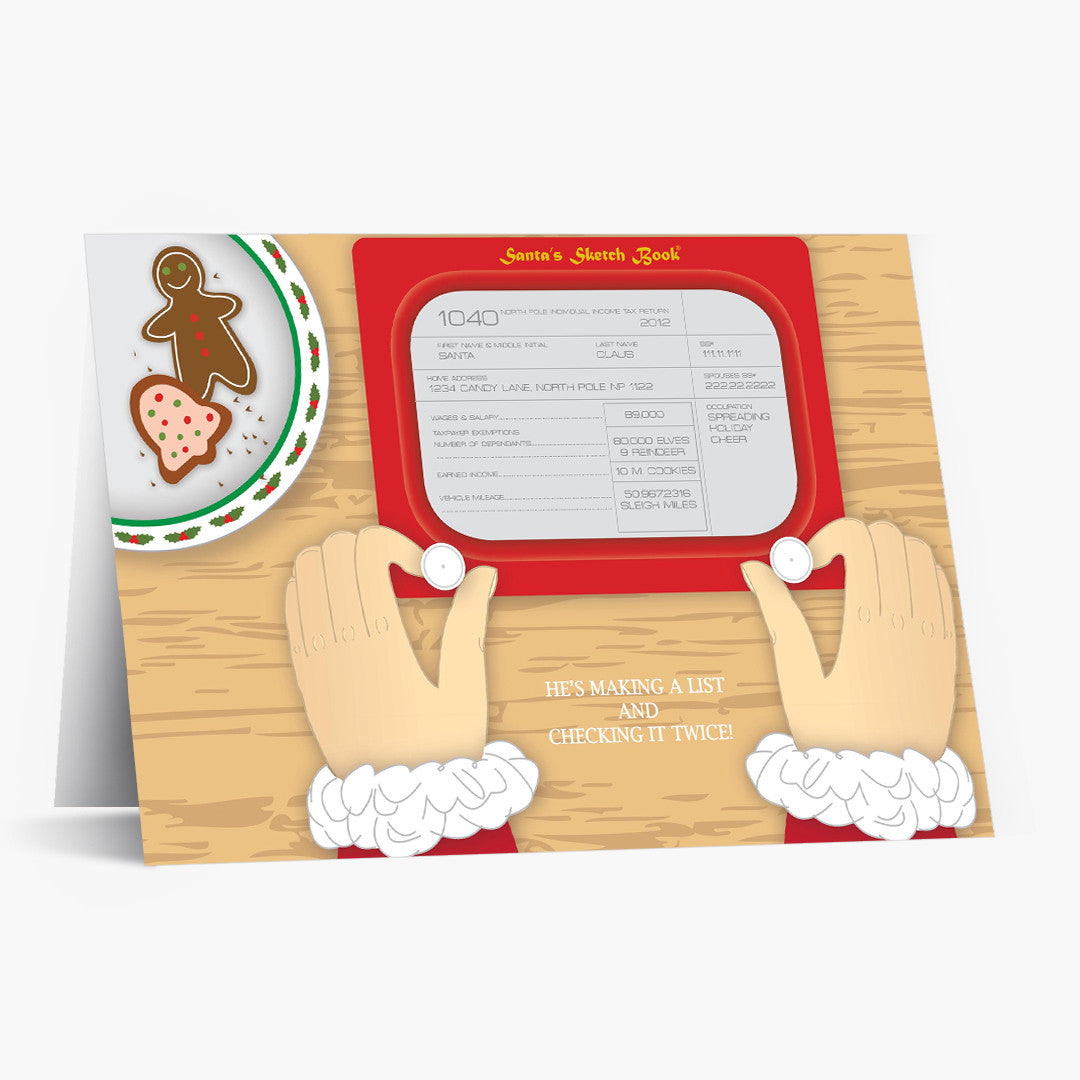 Santa's Sketch Book