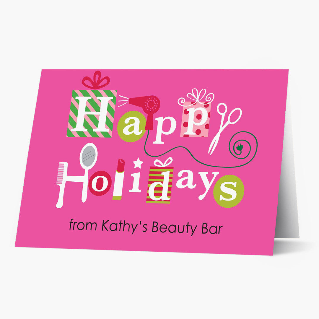 Happy Holidays Beauty Salon