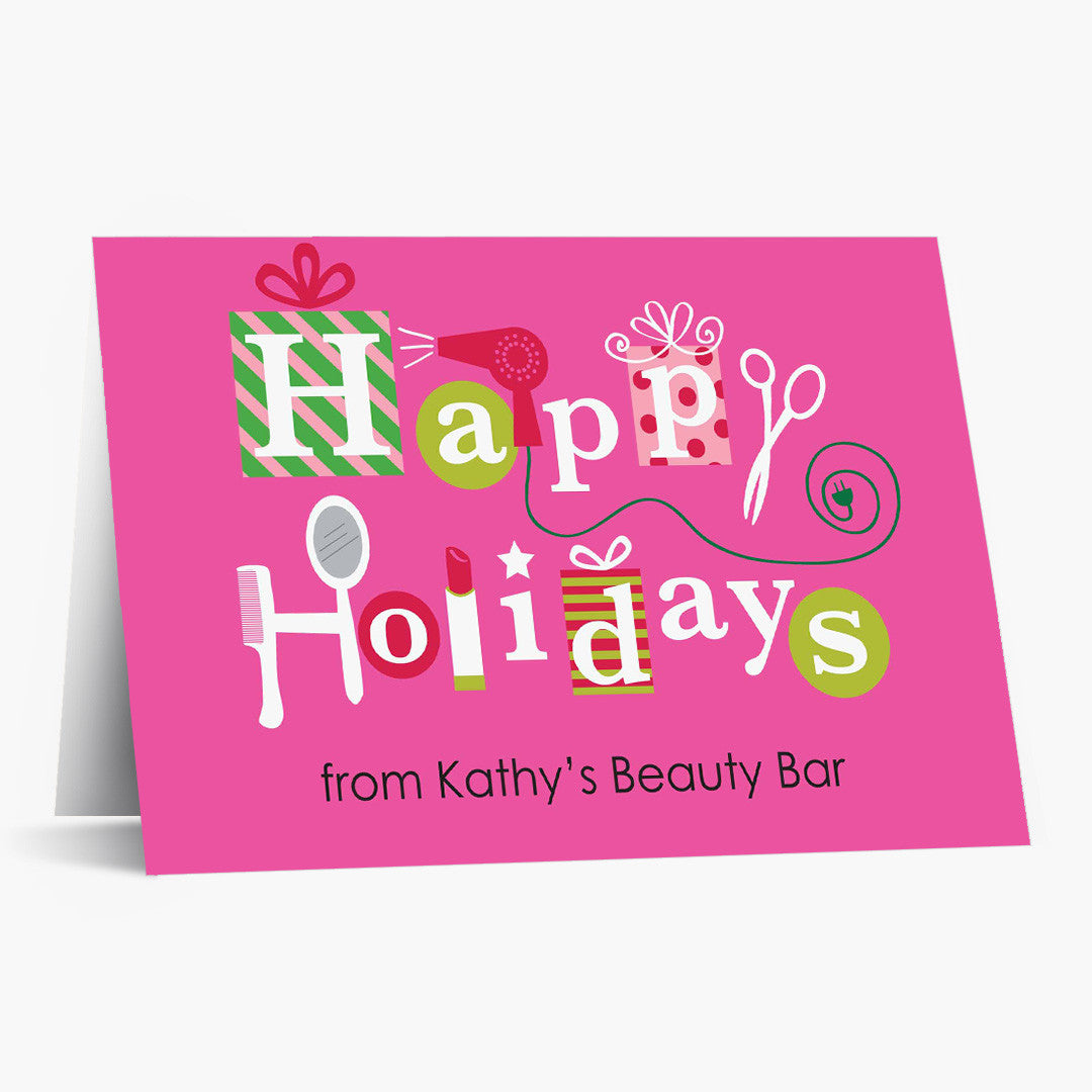 Happy Holidays Beauty Salon