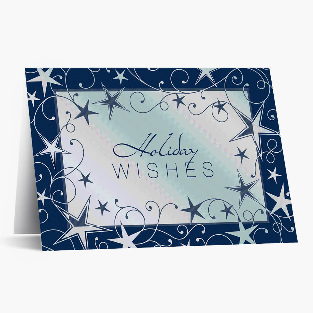 Blue Star Holiday Wishes
