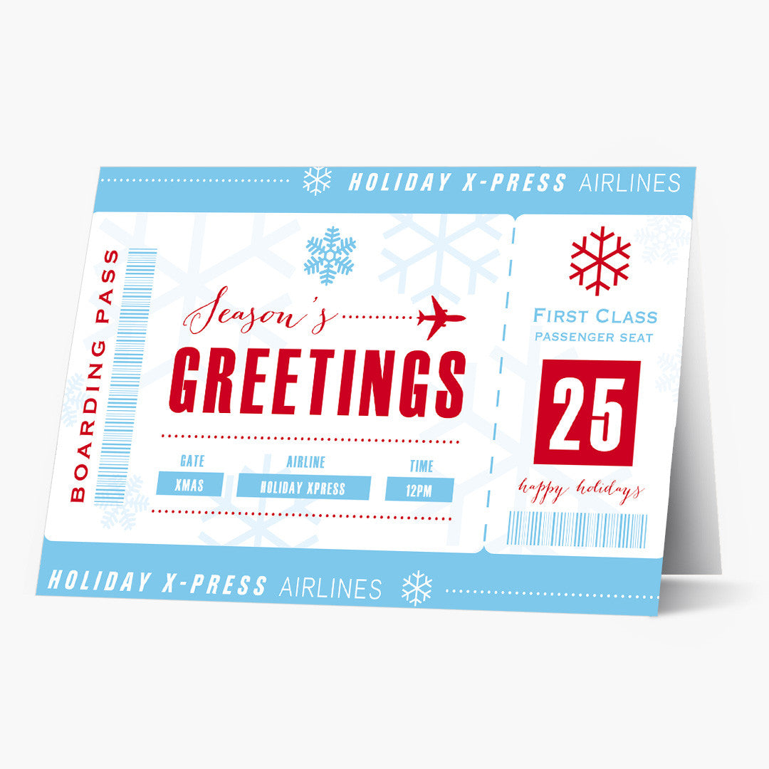 Boarding Pass Christmas