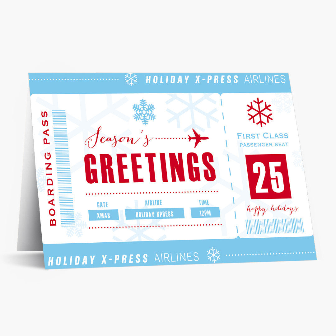 Boarding Pass Christmas