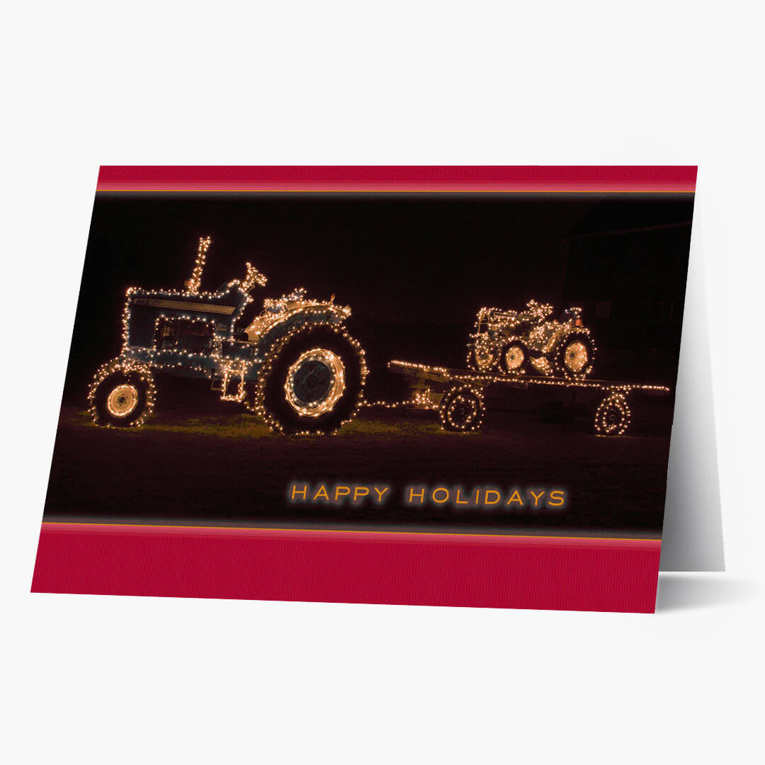 Christmas Tractors