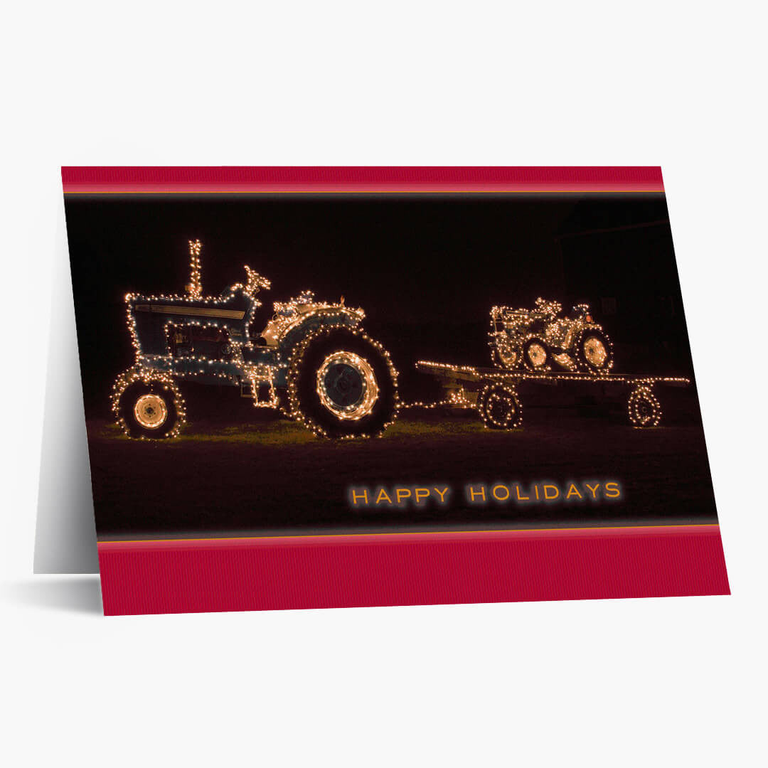 Christmas Tractors