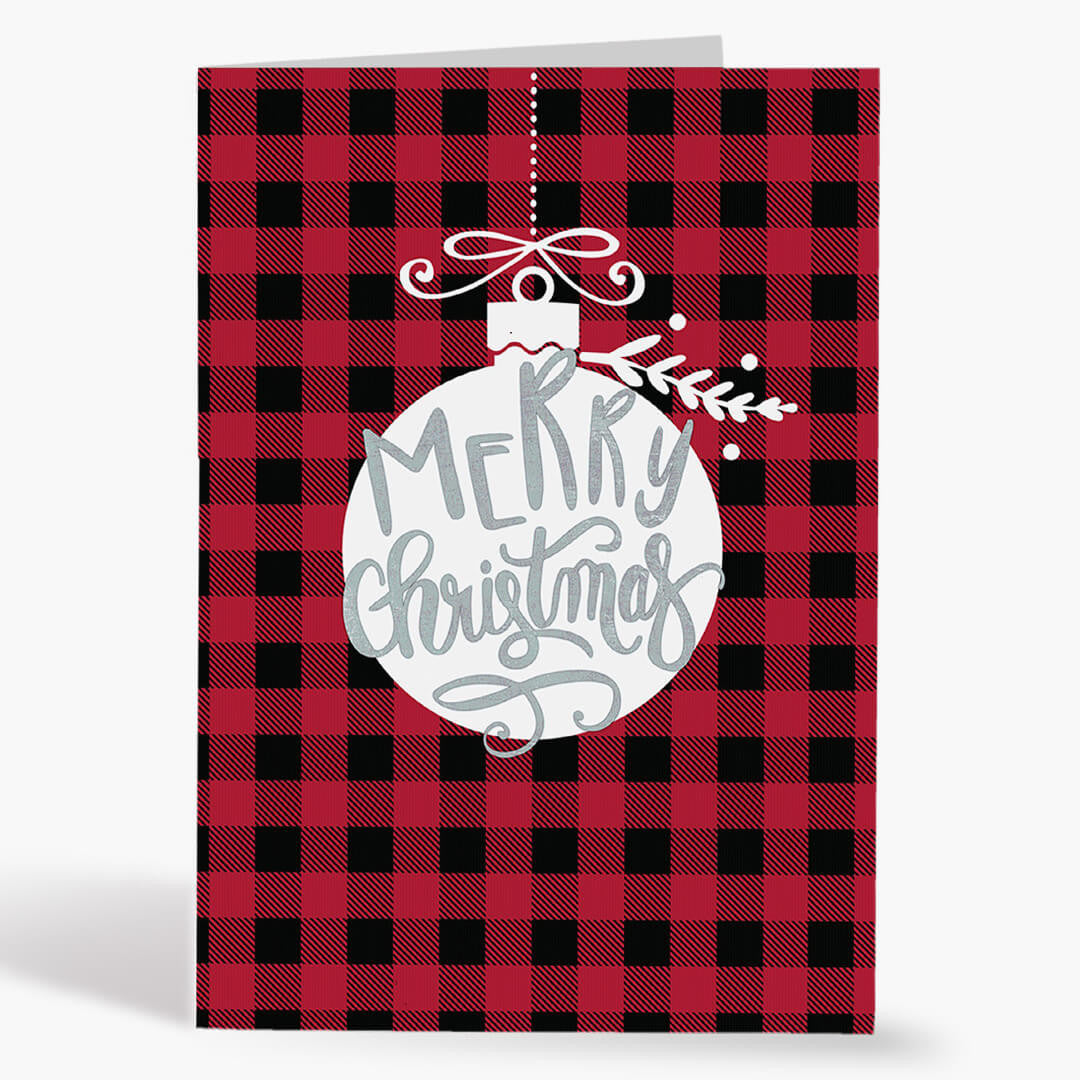 Checkered Merry Christmas