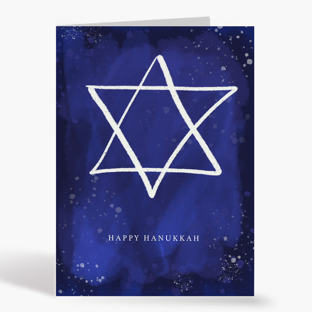 Watercolor Star of David