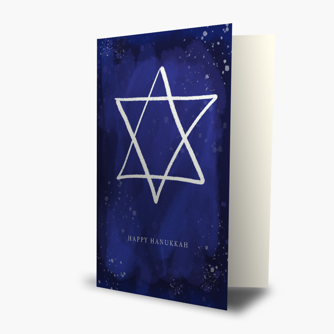 Watercolor Star of David