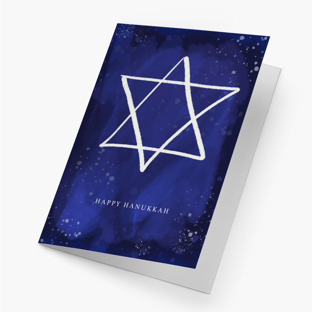 Watercolor Star of David