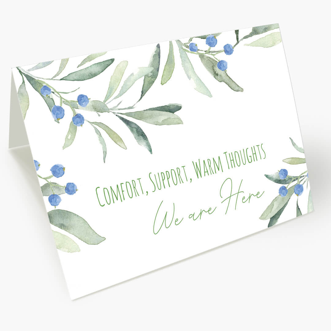 Comfort, Support, Warm Thoughts