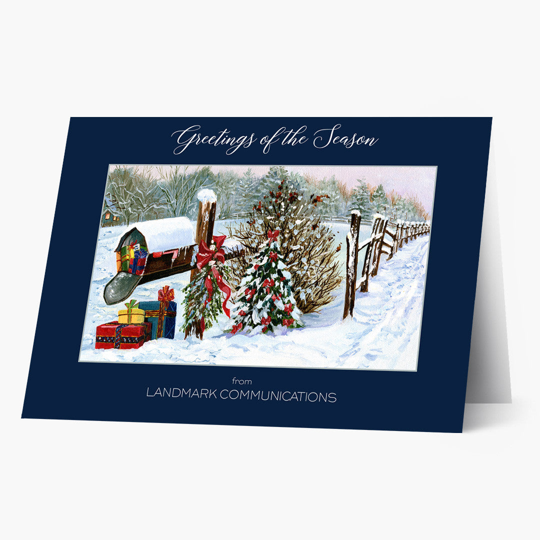 Winter Mailbox
