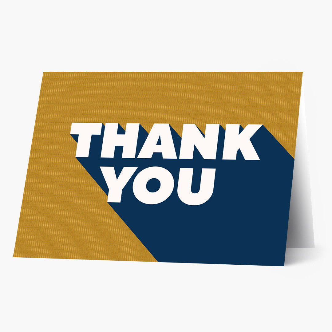 Bold Thank You