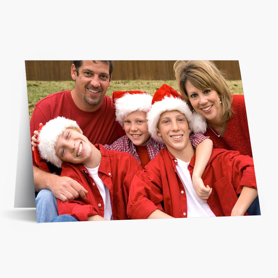 Borderless Horizontal Matte Finish Photo Card