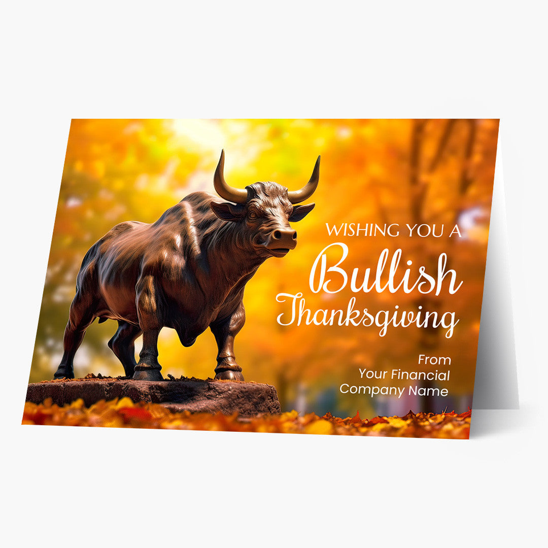 A Bullish Thanksgiving Card