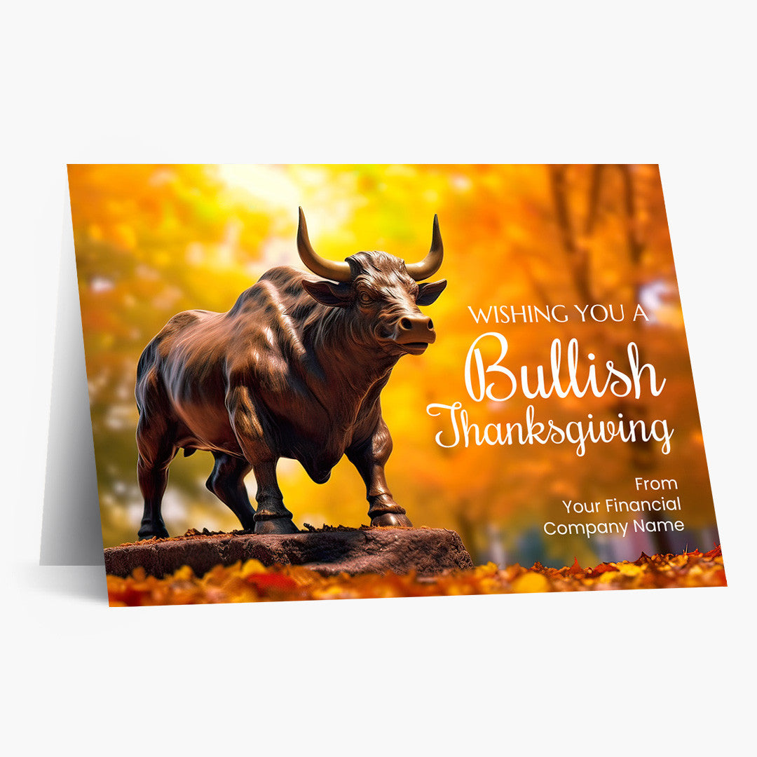 A Bullish Thanksgiving Card