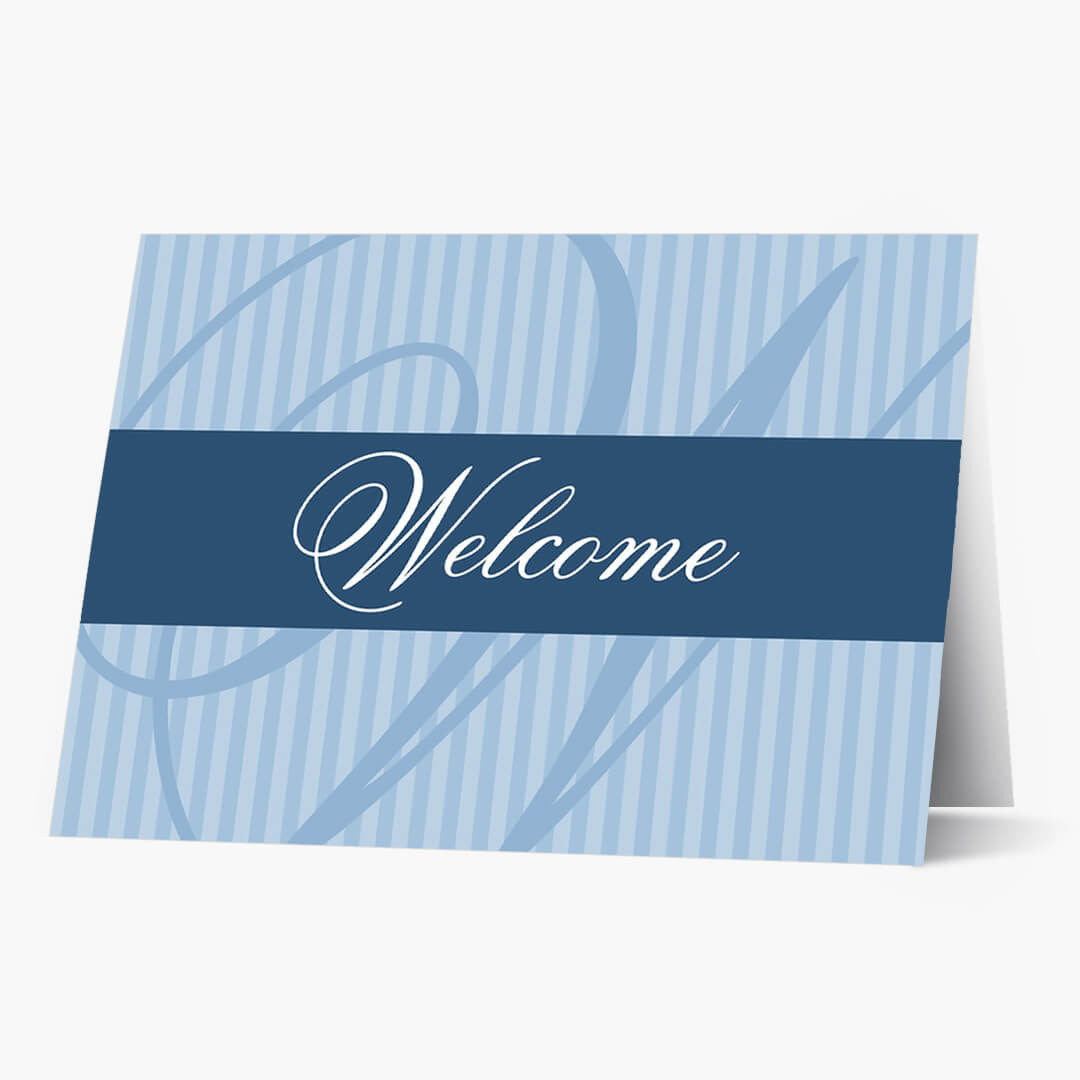 A Classic Welcome Card