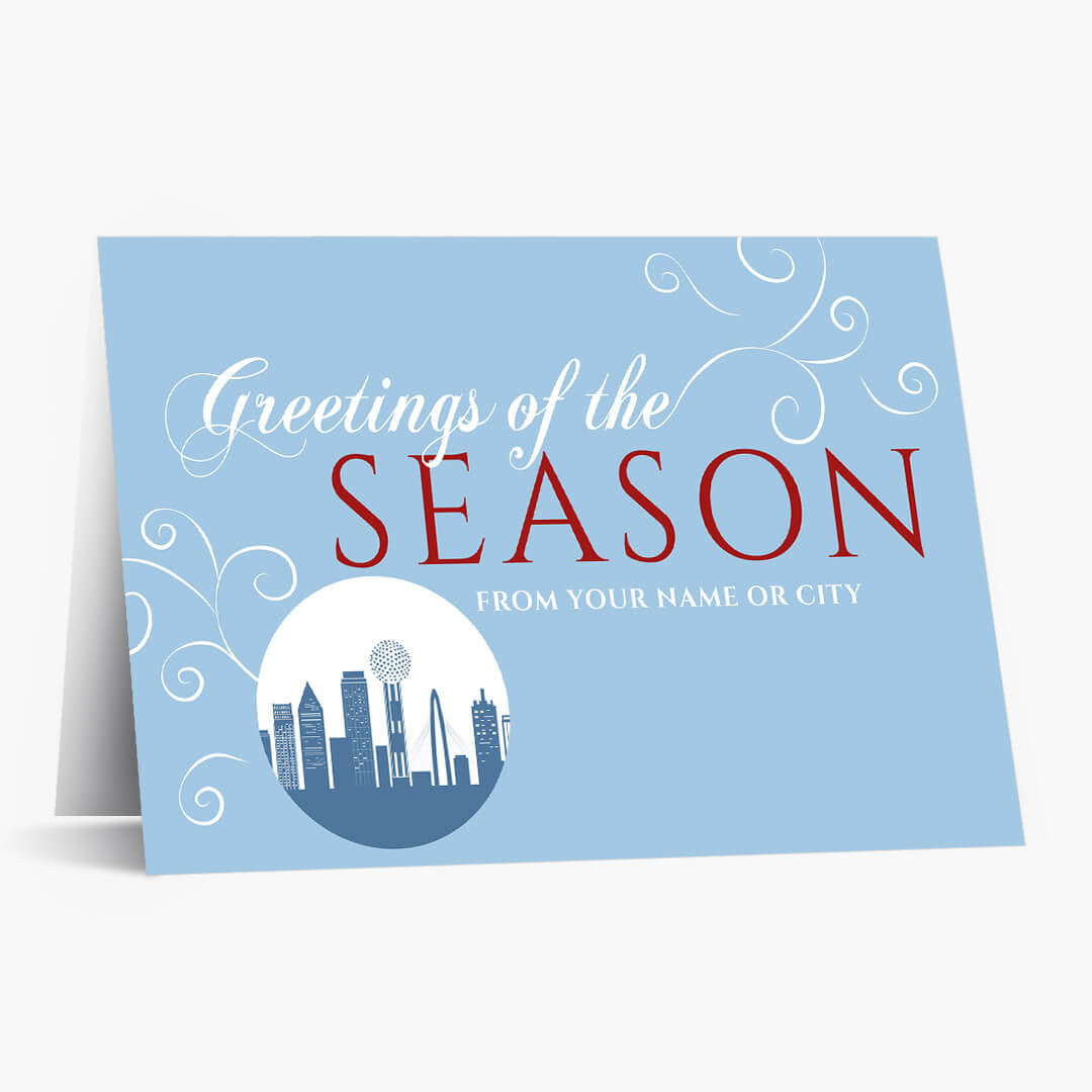 A Dallas Greeting Christmas Card