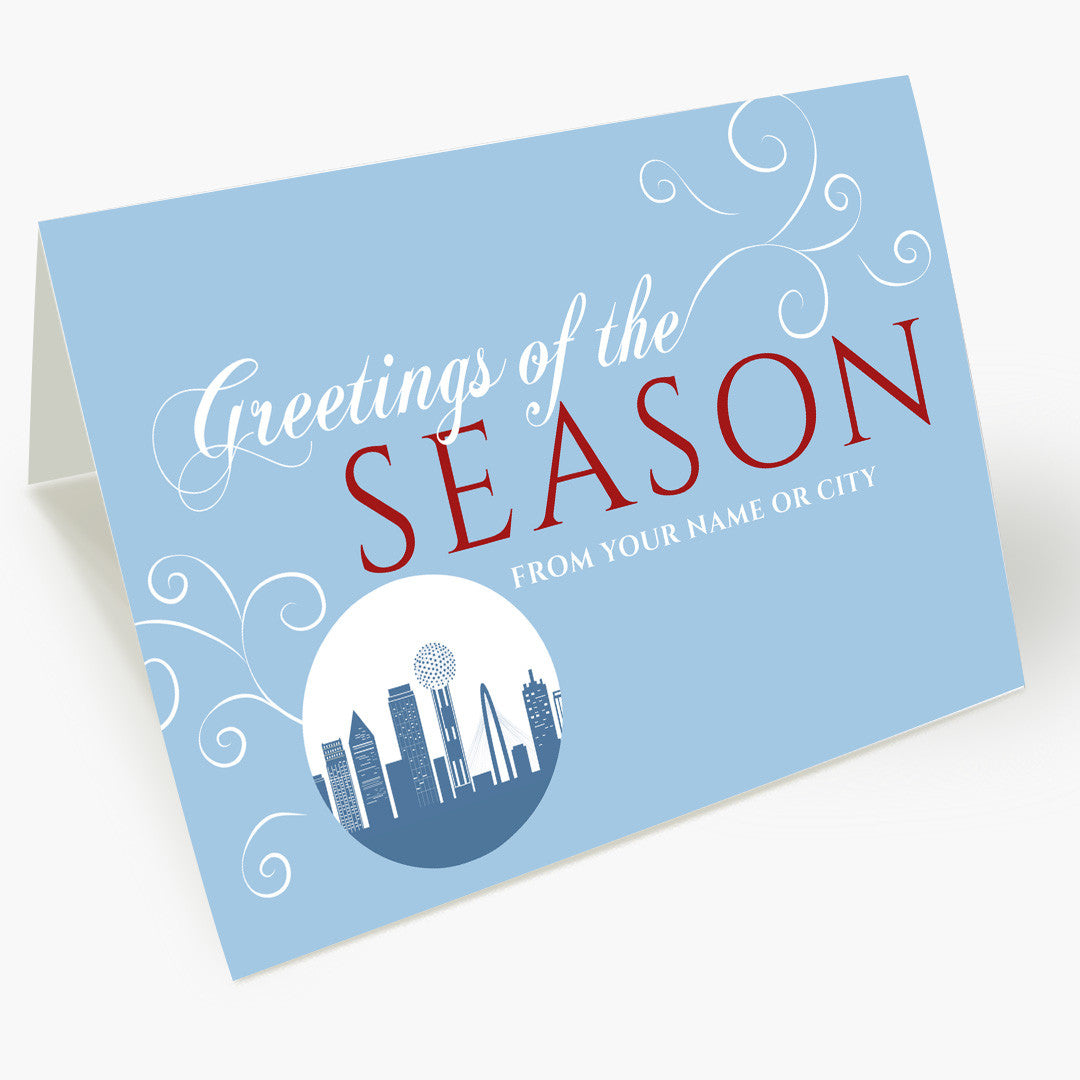 A Dallas Greeting Christmas Card