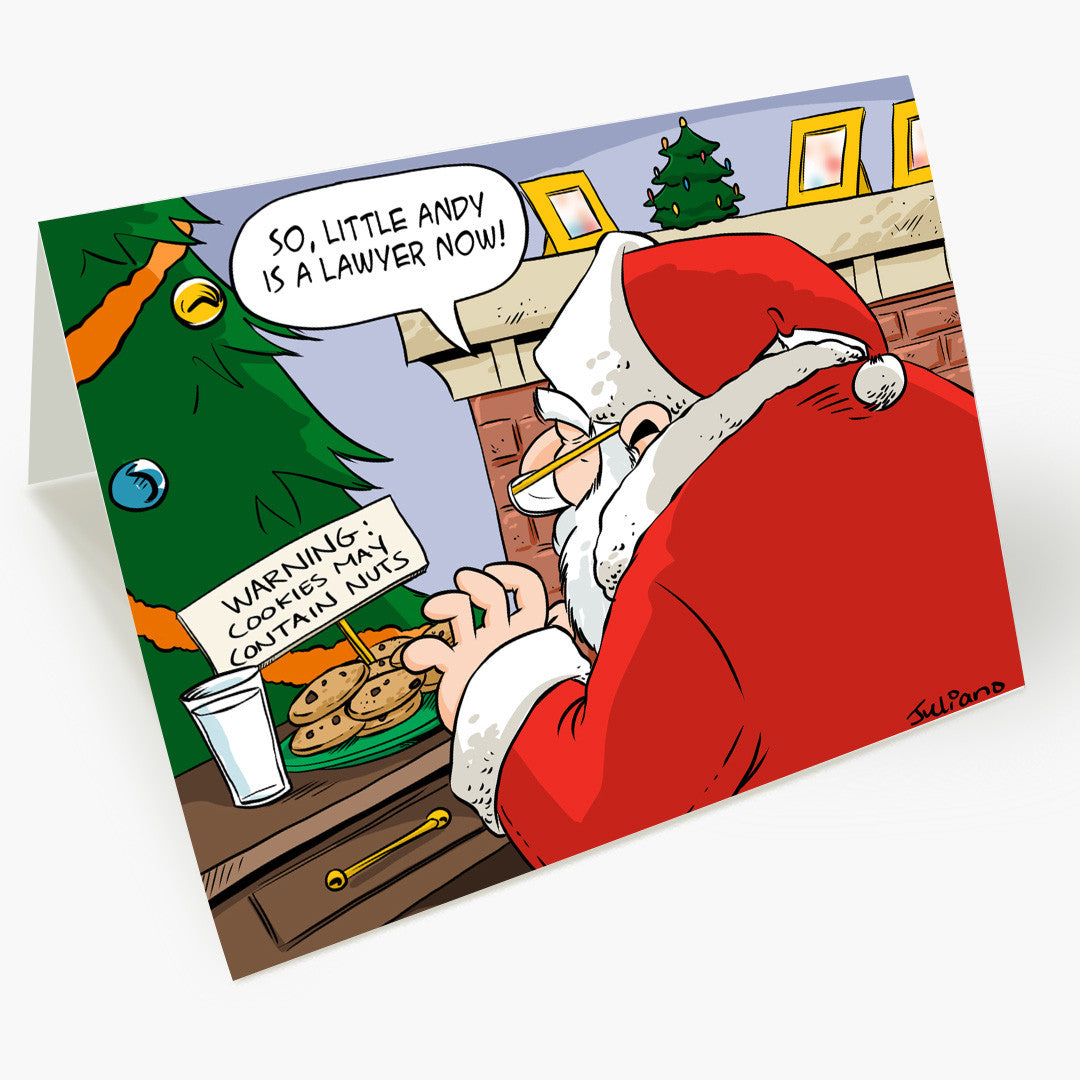 A Future Lawyer Christmas Card