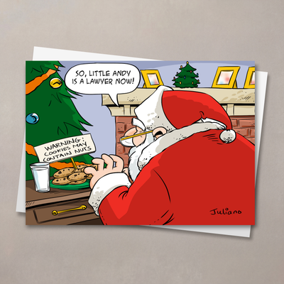 A Future Lawyer Christmas Card