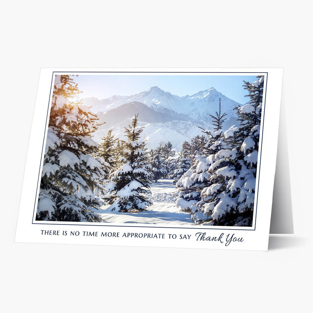 A Majestic Appreciation Christmas Card