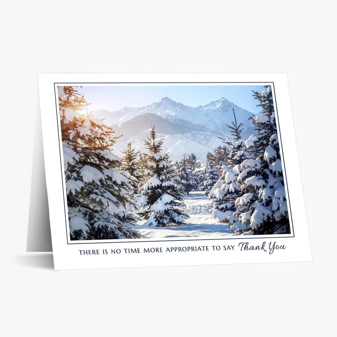 A Majestic Appreciation Christmas Card