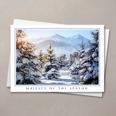 A Majestic Season Christmas Card