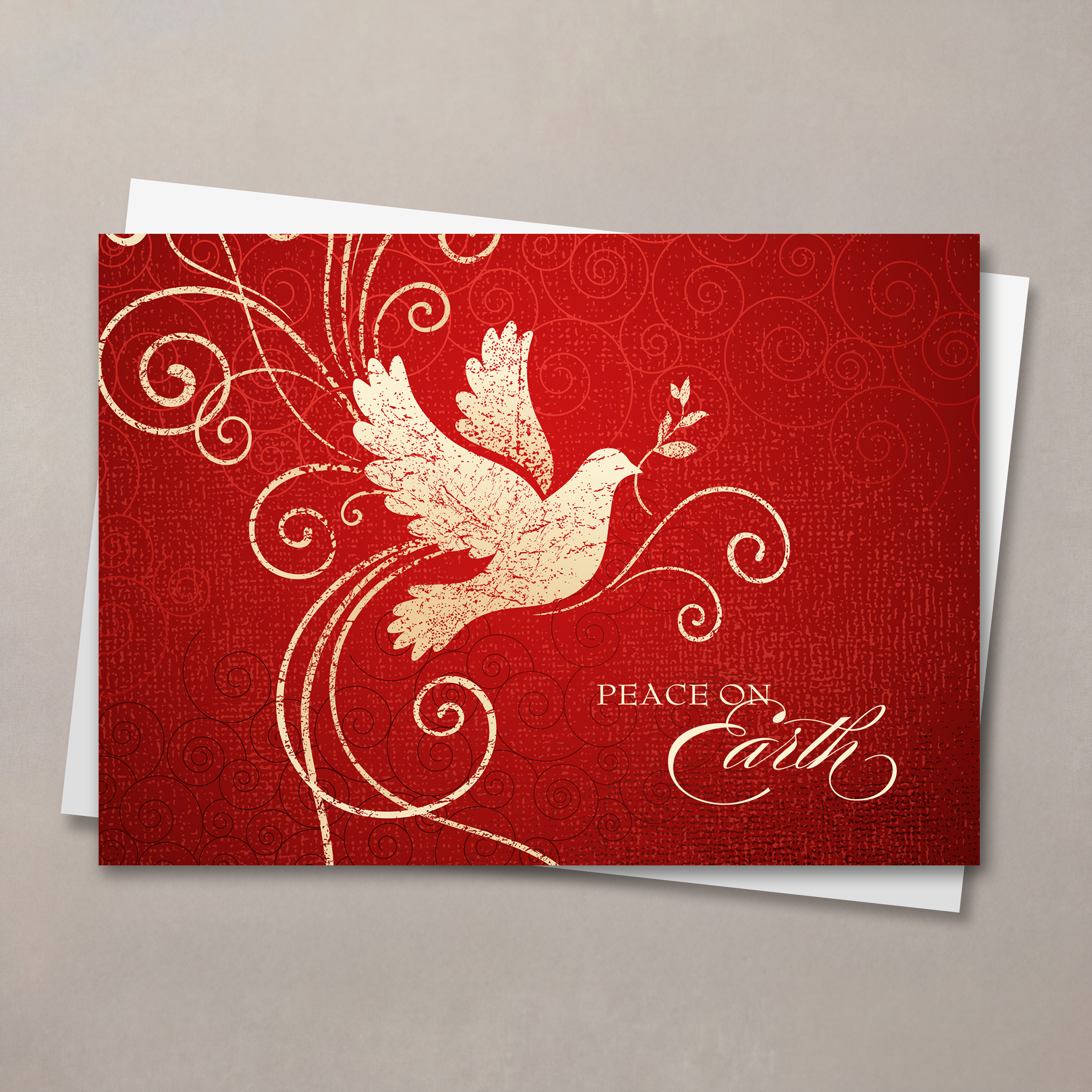 A Peaceful Dove Christmas Card
