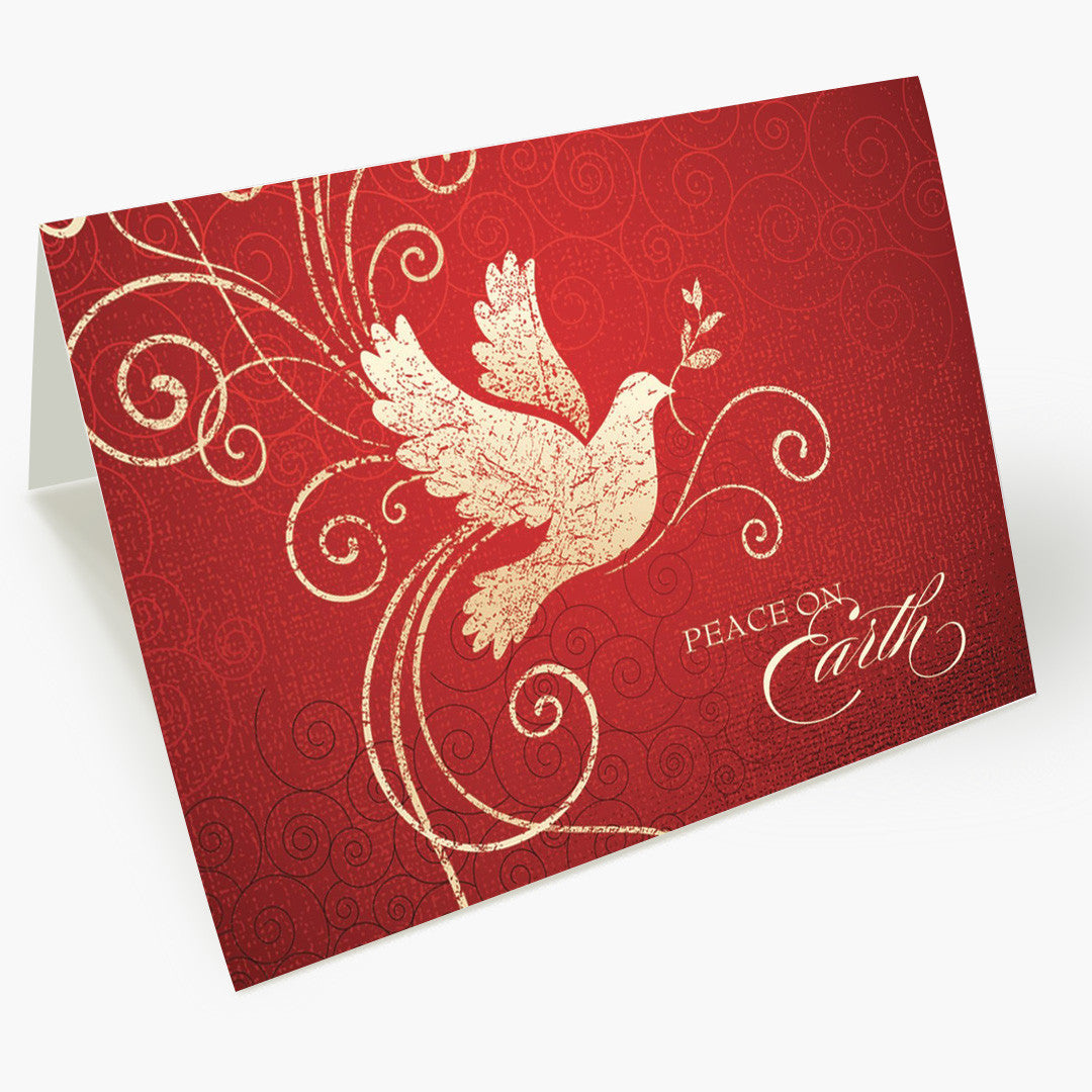 A Peaceful Dove Christmas Card