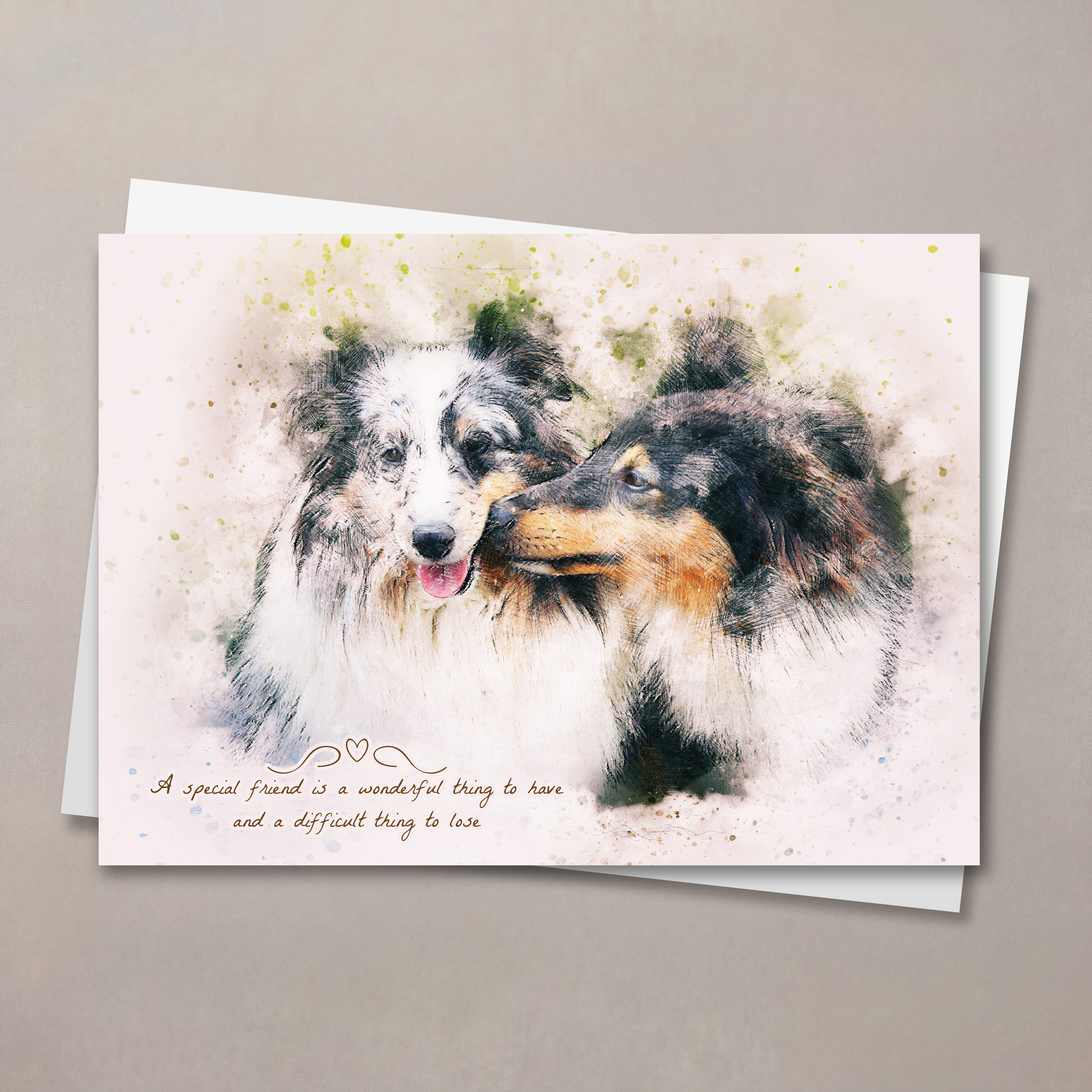 A Special Friend Pet Sympathy Card
