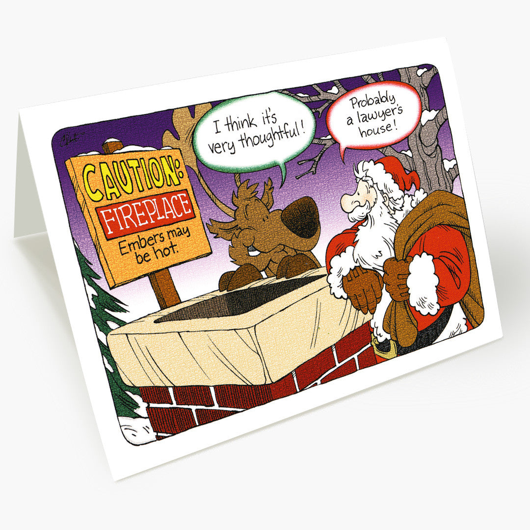 A Thoughtful Lawyer Christmas Card