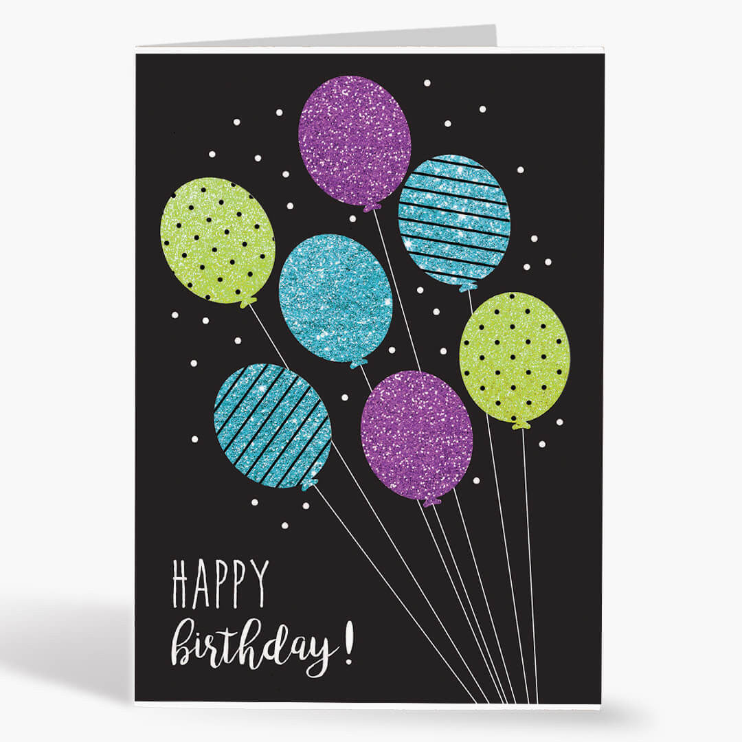 All That Glitters Birthday Card
