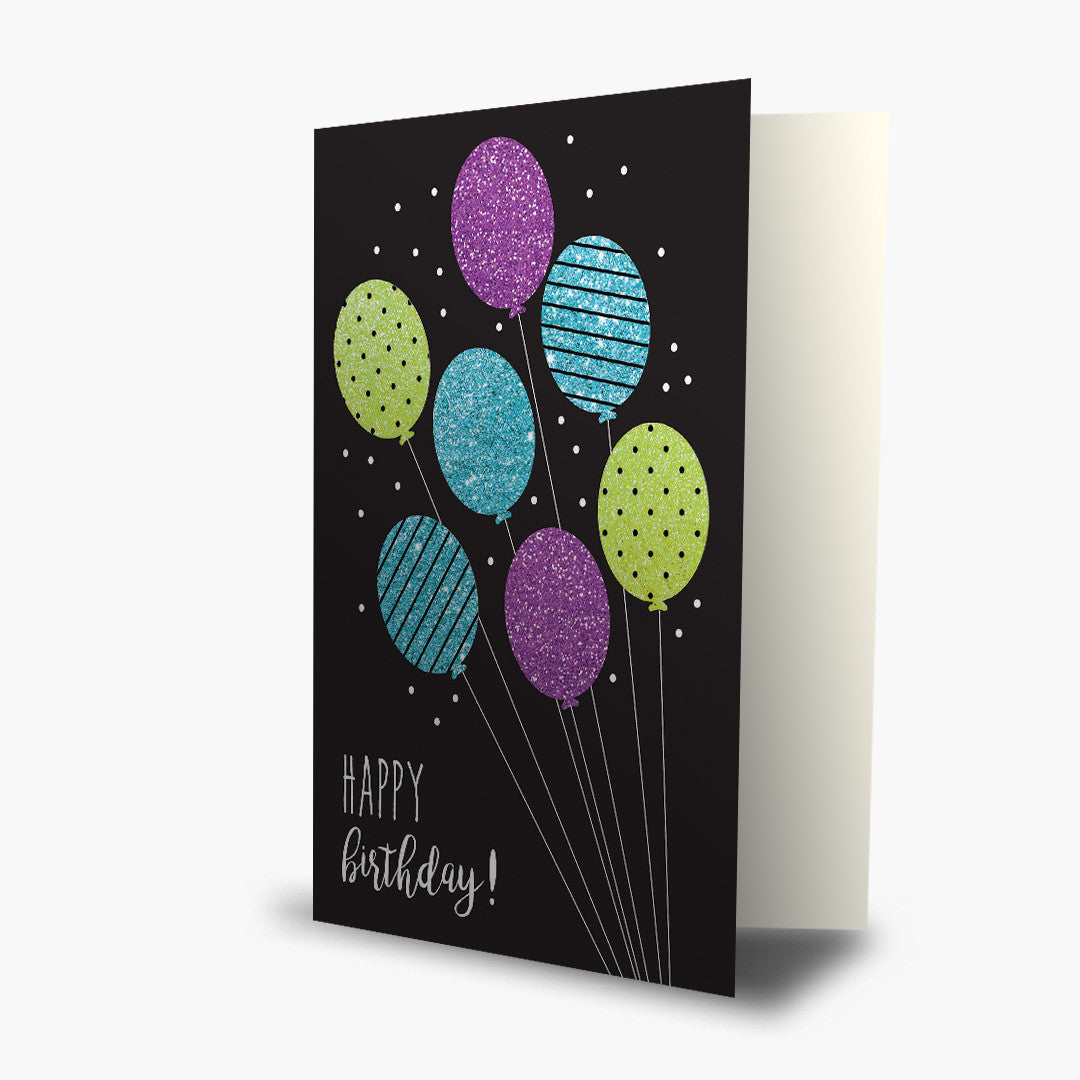 All That Glitters Birthday Card