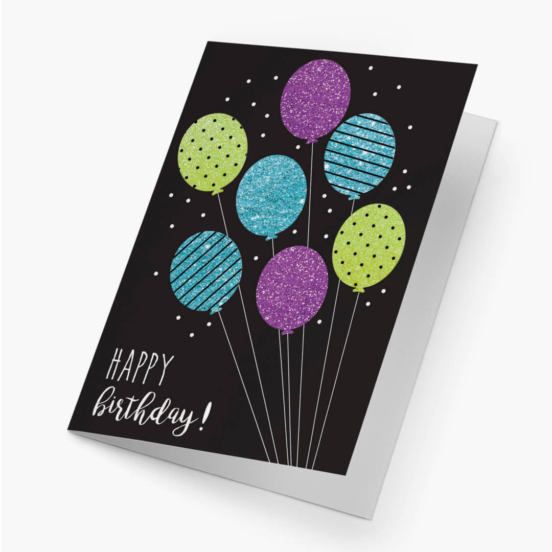 All That Glitters Birthday Card