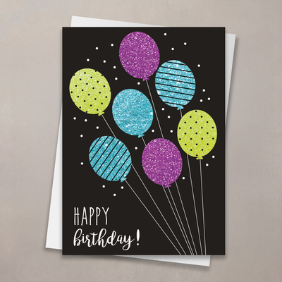 All That Glitters Birthday Card