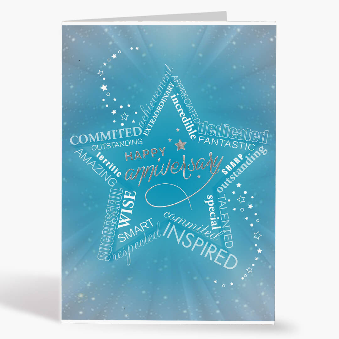 An Anniversary Star Card