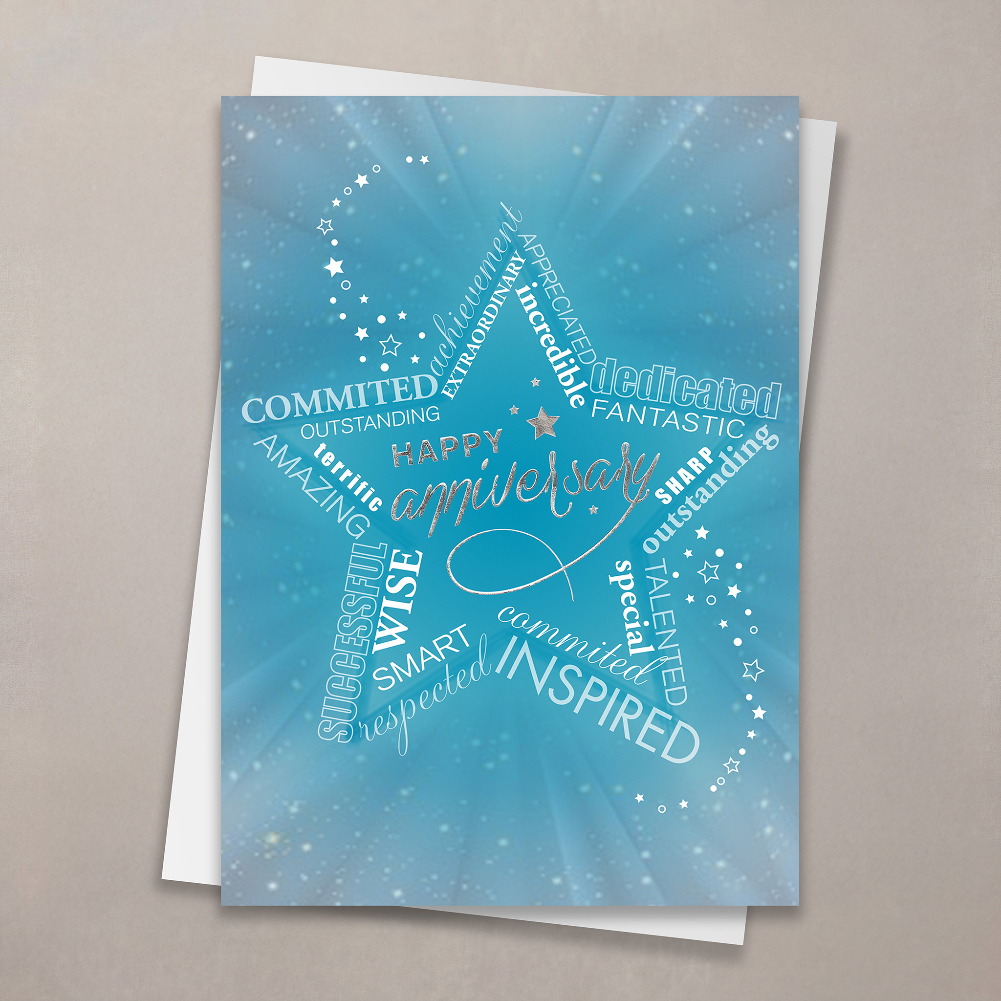 An Anniversary Star Card