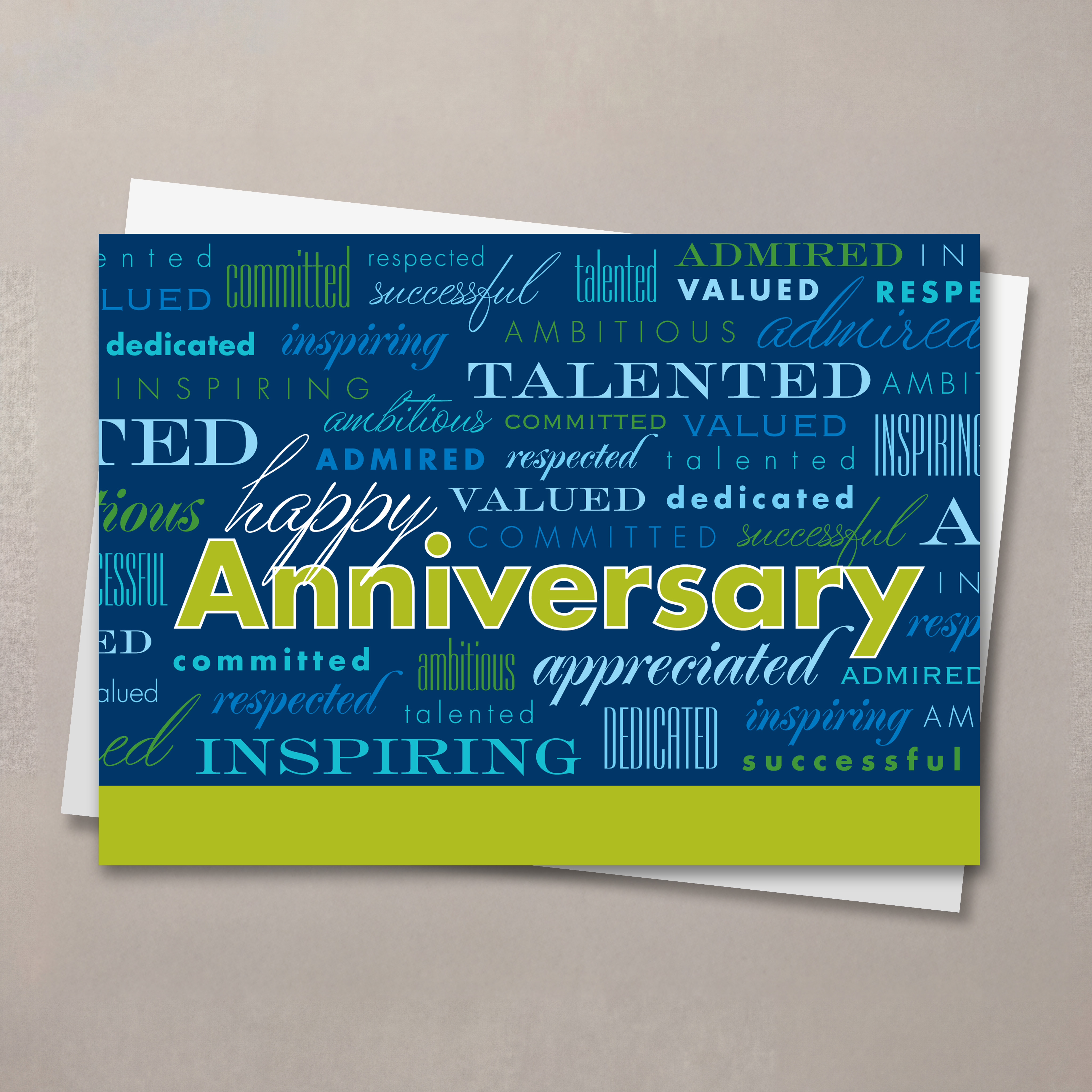Appreciation Business Anniversary Card