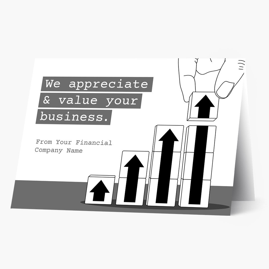 Appreciation Stacking Thank You Card