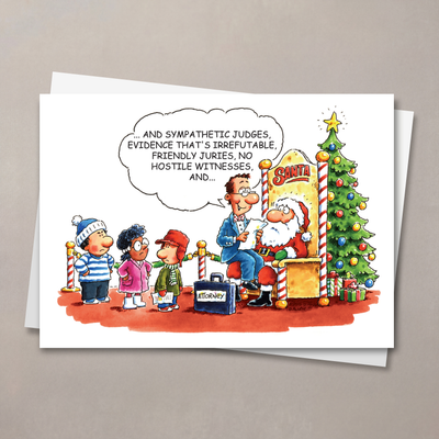 Attorney's Wish List Christmas Card