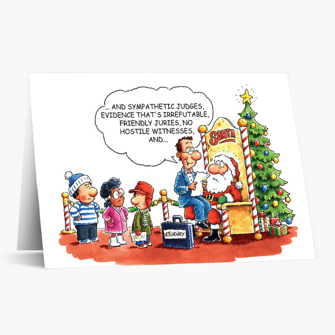 Attorney's Wish List Christmas Card