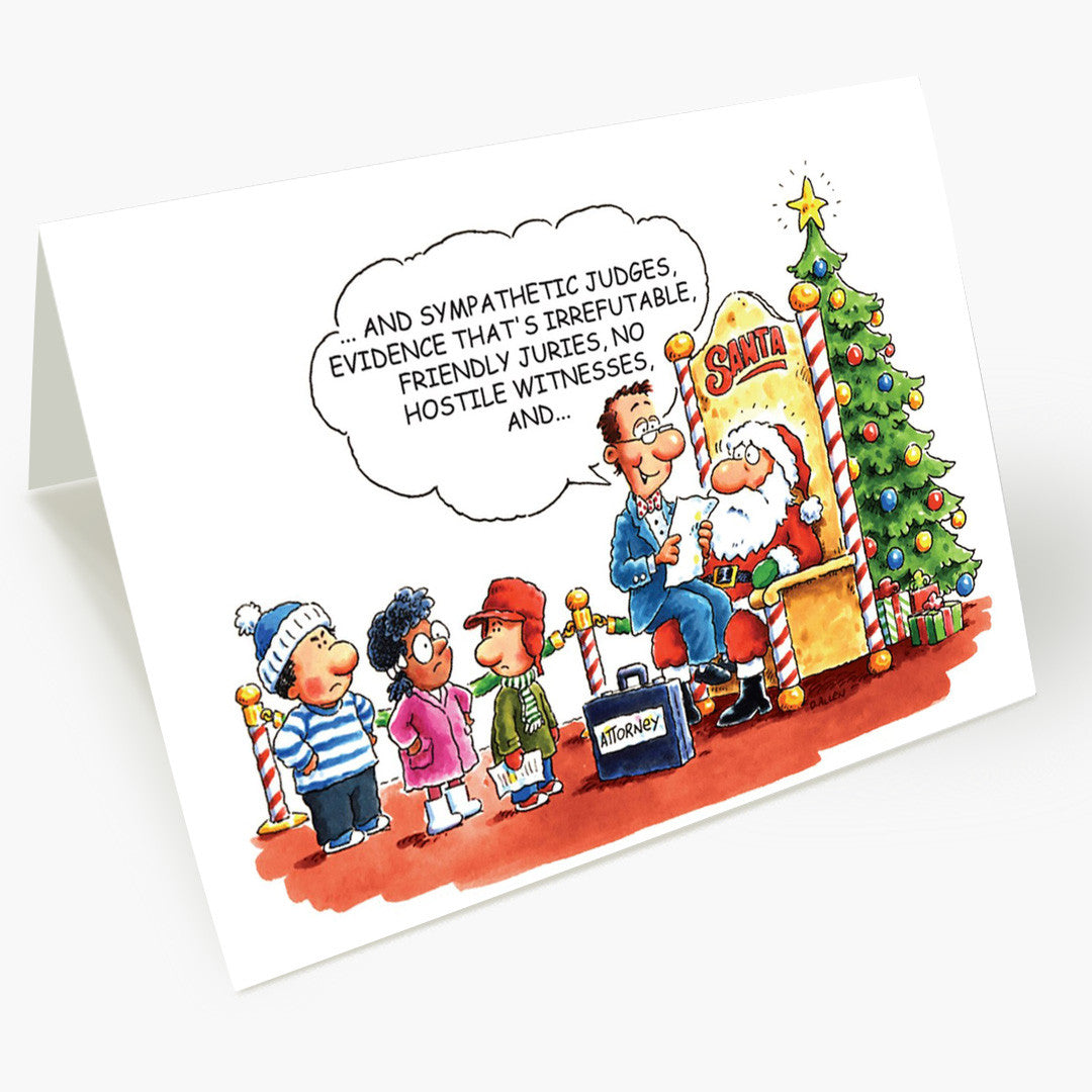 Attorney's Wish List Christmas Card