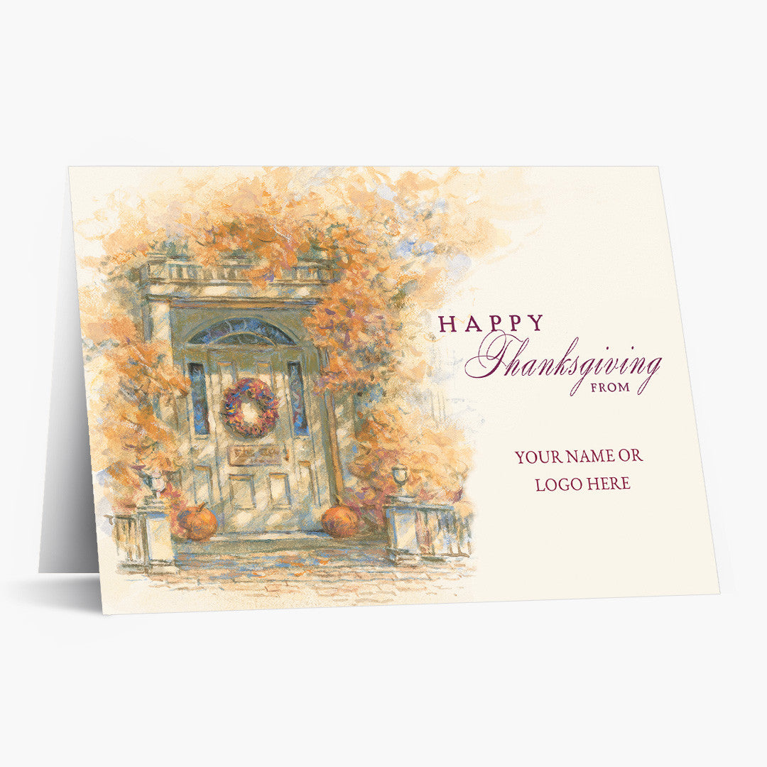 Autumn Foliage Thanksgiving Card