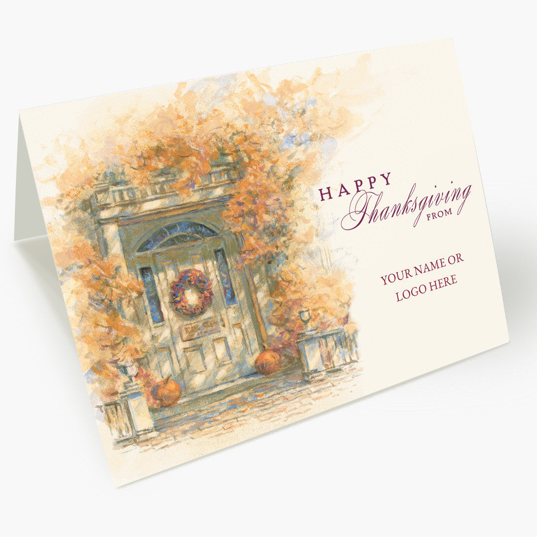 Autumn Foliage Thanksgiving Card