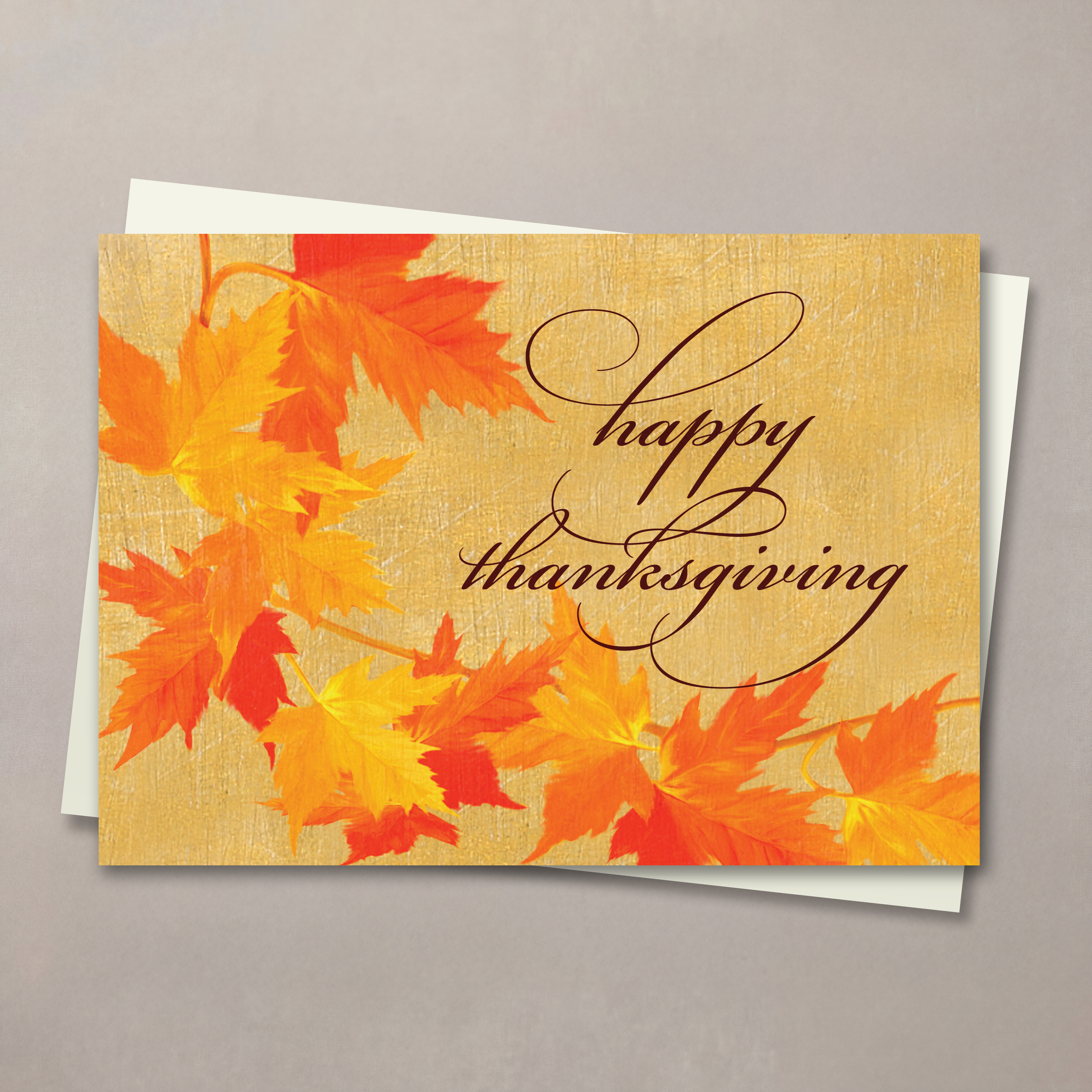 Autumn Garland Thanksgiving Card