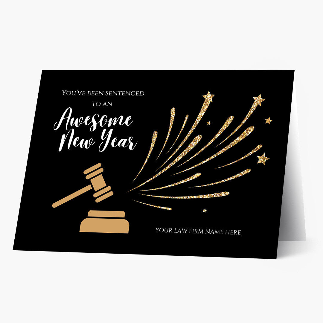 Awesome Lawyer New Year Card